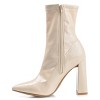 Journee Collection Womens Veralee Inside Zip Block Heel Booties - 2 of 4