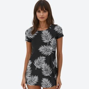 Calypsa Women's Longer Length UPF 50+ Anna Swim Tunic - 1 of 2