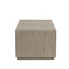 Sapphtopaz Wood Coffee Table with Open Bottom Shelf Modern Living Room Coffee Tables Simple Center Table for Living Room - 3 of 4