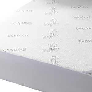 Aoibox Waterproof Queen Size Mattress Protector 3D Air Fabric Deep Pocket Noiseless Washable Bed Cover for Bedroom Hotel - 1 of 4
