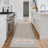 Washable Rug Colorful Floral Butterflies Living Room Rug Low Pile Ultra Soft Foldable Non Slip Carpet Stain Resistant Non Shedding Thin Floor Cover - 2 of 4