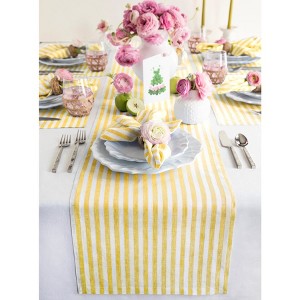 Solino Home Linen Amalfi Stripe Table Runner - 1 of 4