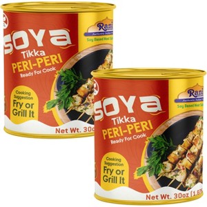 Soya Tikka Peri-Peri - 30oz (1.875lbs) 850g, Pack of 2 - Rani Brand Authentic Indian Products - 1 of 4