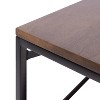Kate & Laurel All Things Decor 36" Ascott 2 Tier Wall Shelf Brown/Black - 3 of 4
