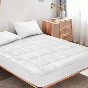 NicBex Ultra Plush Mattress Pad,Mattress Bedspread with Double Layer Cushioning,Cooling Breathable Fabric,Machine Washable - 1 of 4
