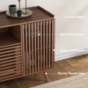Buffet Table with Storage, Sideboard Coffee Bar Cabinet with Silding Door - 4 of 4