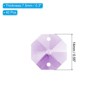 Unique Bargains DIY Lamp Arts Crafts Decoration Crystal Pendants Octagon Beads 40 Pcs - 2 of 4