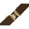 INSPIRE CHIC Women's Gold Butterfly Stretchy Vintage Elegant Elastic Waistband Belts 1 Pc - 3 of 4