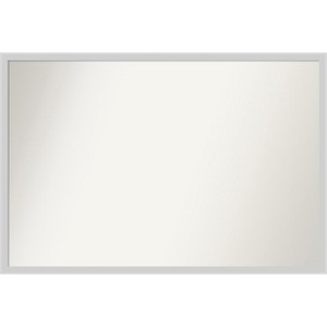 Amanti Art Incline Non-Beveled Wood Framed Bathroom Vanity Wall Mirror - 1 of 4