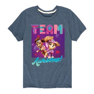 Boys' - Paw Patrol - Team Awesome Short Sleeve Graphic T-Shirt - 1 of 4