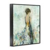 Stupell Industries Abstract Woman Floral Dress Framed Giclee Art - 2 of 4