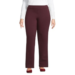 Lands' End Women's Starfish Mid Rise Straight Leg Pants - 1 of 3