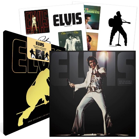 Trends International 2025 Elvis Presley Collector's Edition Calendar: Wall Calendar, 12x12 Inches, Monthly, All Ages - image 1 of 4