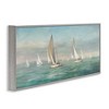 Stupell Industries Sailboat Fleet Ocean Waves, 30" x 13" - 3 of 4