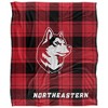 Northeastern University Campus Plaid Spirit Silky Touch Super Soft Throw Blanket 50x60 - 2 of 4