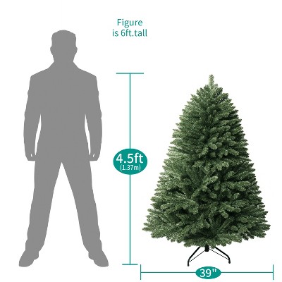 Home Imports Emporium Prague Pre-Lit Artificial Christmas Prelit Tree, Green