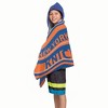 22"x51" NBA New York Knicks Liner Youth Hooded Beach Towel - 2 of 3