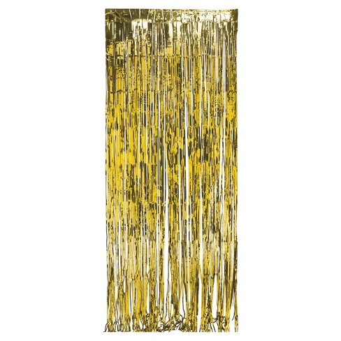 Gold Foil Door Curtain