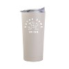 NCAA Notre Dame Fighting Irish Sand Powder Coat Tumbler - 20oz: Insulated Stainless Steel - 2 of 2