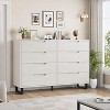 8 Dresser for Bedroom,55" Freestanding Horizontal Drawer with Storage - 3 of 4