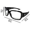 3 Pairs of Birdz Eyewear Ladybird Safety Glasses with Clear, Smoke, Brown Mirror Lenses - 4 of 4