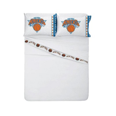 NBA Full Locker Room Sheet Set - New York Knicks..