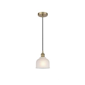 Dayton - 1 Light Cord Hung Mini Pendant In Industrial Style-9.25 Inches Tall and 5.5 Inches Wide - 1 of 1