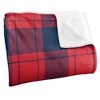 Saginaw Valley State University Campus Plaid Spirit Silky Touch Super Soft Throw Blanket 50x60 - 3 of 4