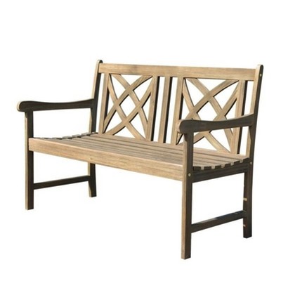 target wood bench