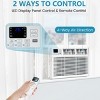 Kismile Medium Room Window Air Conditioner , Remote Included ( 120-Volt , 8000-BTU ) - 3 of 4