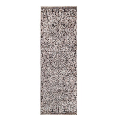 Floral Mandala Polypropylene Indoor Area Rug or Runner by Blue Nile Mills