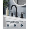 Mixxidea Bathroom Faucet 3 Hole, 8" Matte Black - 2 of 3