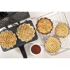 Pizzelle Maker- Non-stick Electric Pizzelle Baker Press Makes Two 5-Inch Cookies at Once- Recipes Includedg - 2 of 4