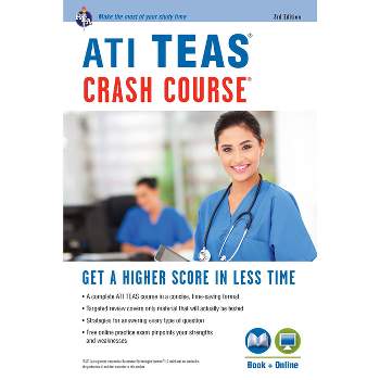 Ati Teas Crash Course(r) Book + Online - (Nursing Test Prep) 3rd Edition by  John Allen (Paperback)