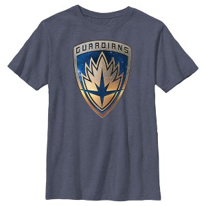 Boy's Guardians of the Galaxy Vol. 3 Metallic Badge T-Shirt - 1 of 4