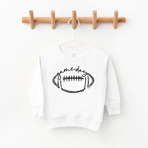 The Juniper Shop Football Game Day Toddler Graphic Sweatshirt - 1 of 2