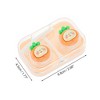 Unique Bargains Contact Lens Case Contact Lens Container Contact Lens Carrier 2.68"x1.77"x1.1" 1 Set - 3 of 4