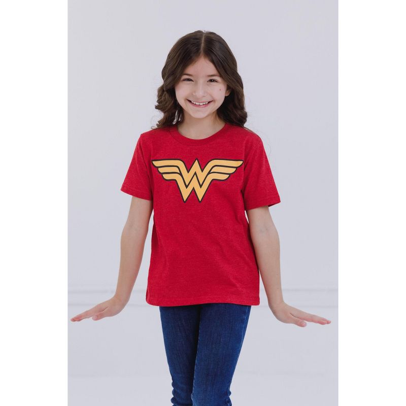 DC Comics DC Comics Justice League Batman Superman Wonder Woman T-Shirt Little Kid to Adult, 2 of 8