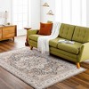 Hauteloom Roho Beige & Rust Washable Area Rug - 3 of 4