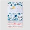 Burt's Bees Baby® Set of 5 Botanical Garden Dawn Burp Cloth - Light Pink - 2 of 4