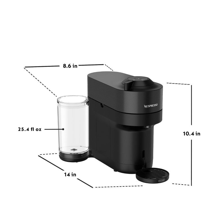 Nespresso Vertuo Pop+ Combination Espresso and Coffee Maker with Milk Frother, 3 of 14