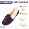 Floopi Women's Melani Moccasin Faux Suede Slippers - 2 of 4