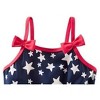OshKosh B'Gosh Infant Girls' One-Piece Bow Detail Swimsuits - 2 of 3