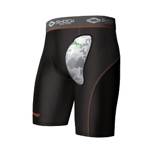 Shock Doctor Compression Shorts Cup Youth with AirCore - 1 of 3