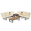 YOOCOZZ  Outdoor Sectional Sofa Set with Reclining Seats - 2 of 4