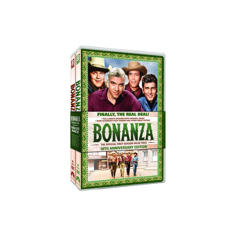 Bonanza: The Official First Season Volumes 1 & 2 (DVD)(1959), 1 of 2