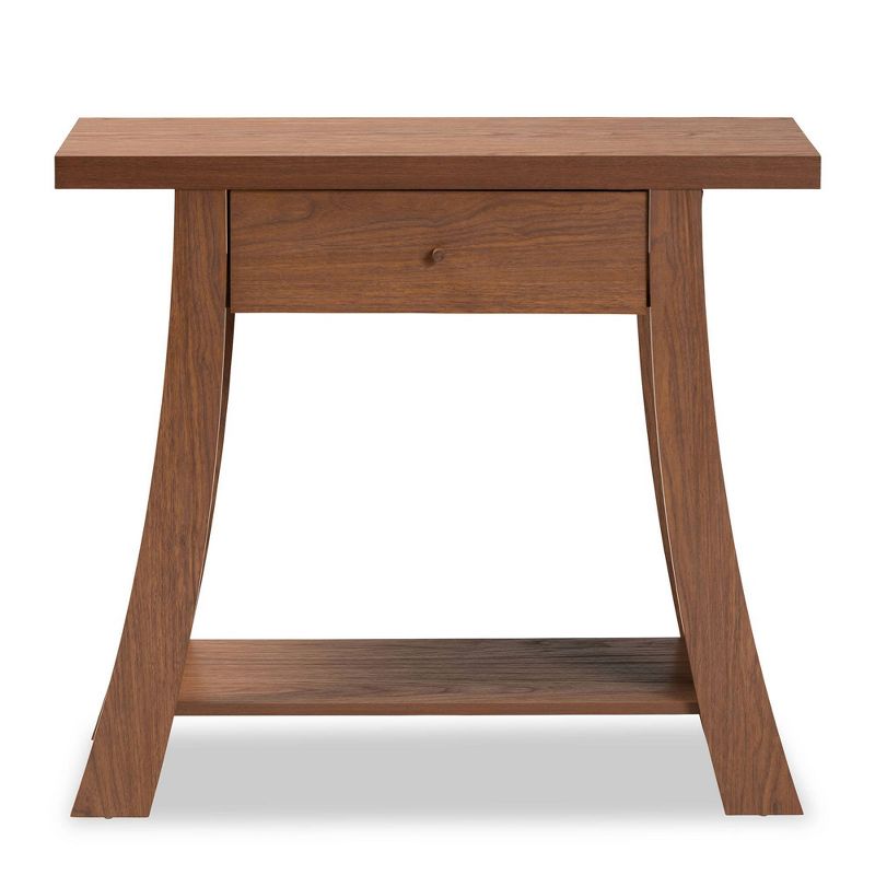 Herman Wood 1 Drawer Console Table - Baxton Studio, 4 of 13