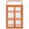 vidaXL Greenhouse 23.6"x17.7"x39.4" Firwood - 3 of 4