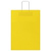vidaXL Paper Bags 50 pcs with Handles Yellow 12.6x6.7x17.3" - 4 of 4