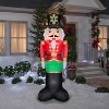 Gemmy Christmas Inflatable Luxe Nutcracker, 8 ft Tall, Multi - 2 of 4
